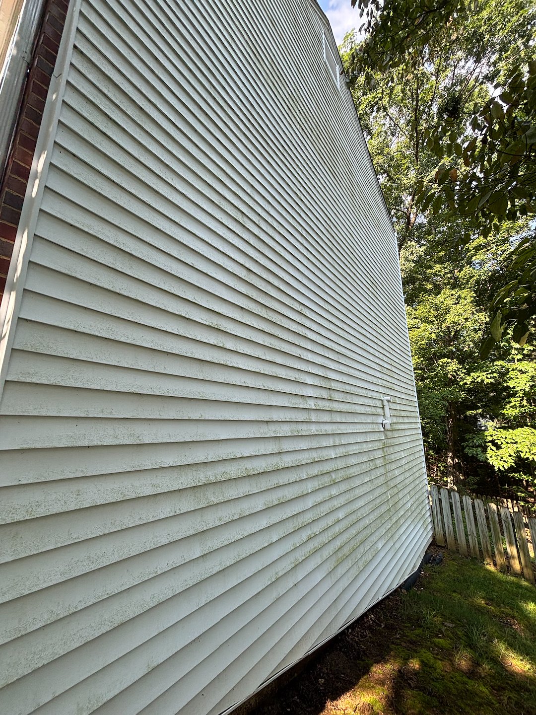Professional soft washing in Roanoke VA
